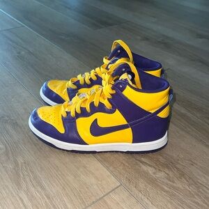 NIKE Dunk high retro Lakers YOUTH